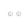 Sterling Silver S Home Aurora Australia White Pearl Stud Earrings Women'S Autumn And Winter New Explosion Premium Temperament Earrings Earrings