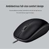 Logitech M110 Wired Optical Mouse