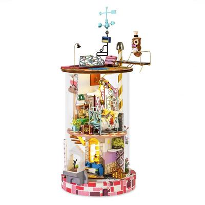 DIY Miniature House Dollhouse DS Series (Traveler) - Includes Japanese Instructions