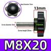 Adjustable Plum Blossom Plastic Head Star Handle Screw Bolt