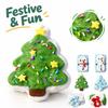 1 Christmas Stress-Relief Toy, Silicone, Compact, Portable