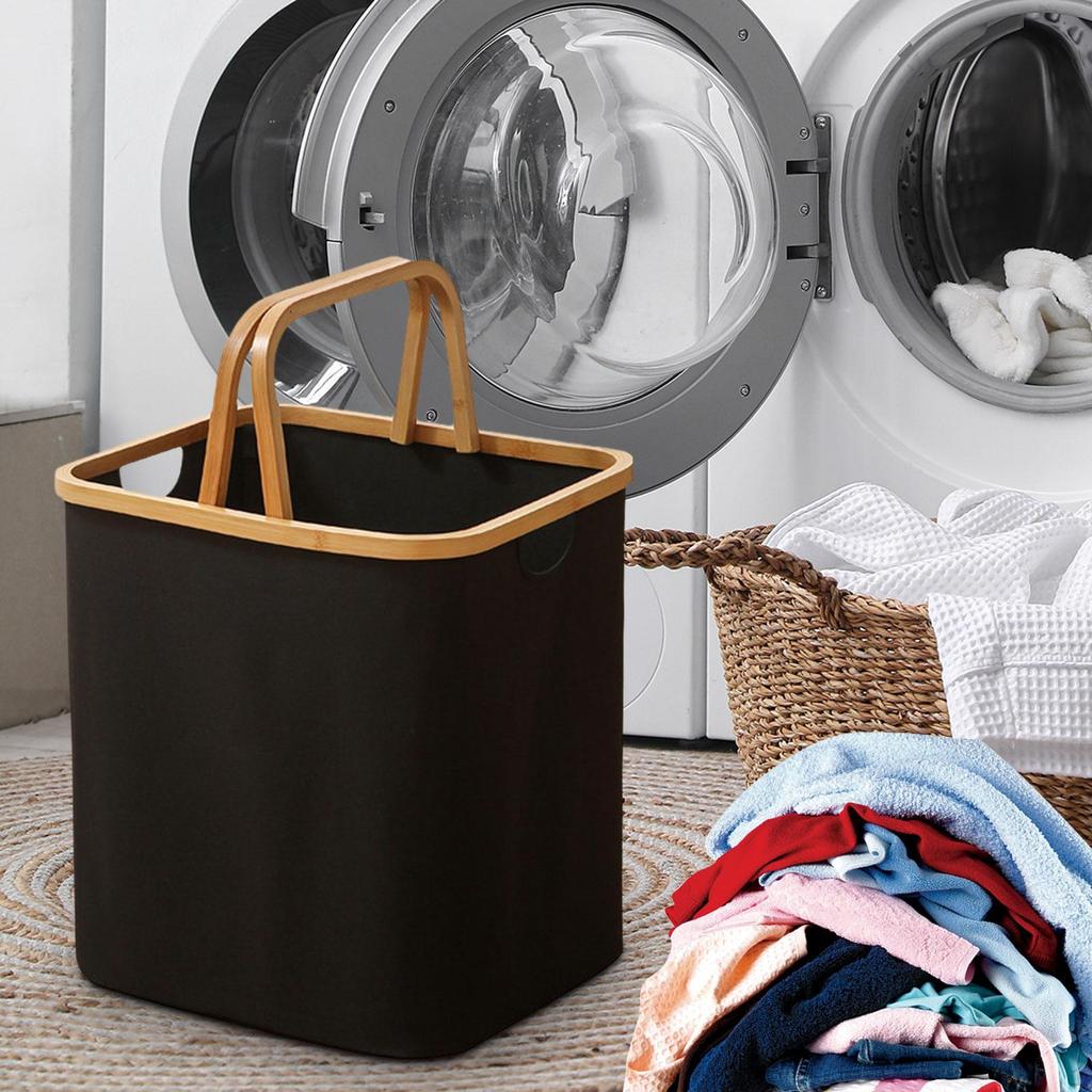 Folding Storage Basket Clothes Hamper Household Lightweight, Fashion Laundry Box for