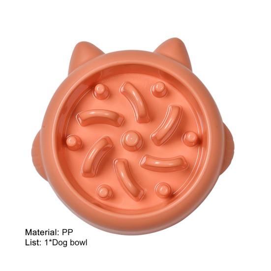 Bol pentru hrănire lentă Dimensiune mare care previne sufocarea Bol pentru hrănire pentru câini anti-alunecare