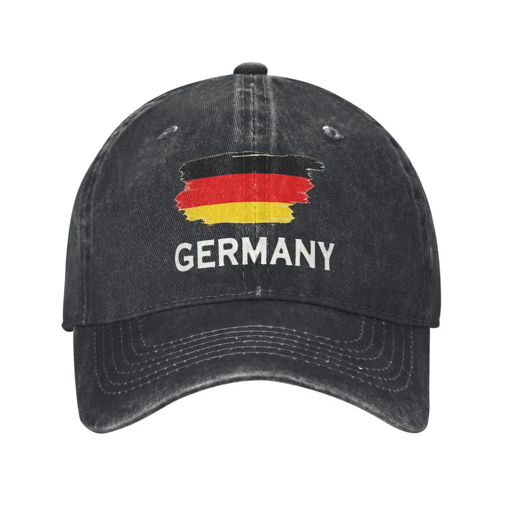 Deutschland Flag of German Casual Baseball Cap Summer  Trucker Hat Kpop Rock Snapback Cap Men Women Fitted Retro Baseball Caps