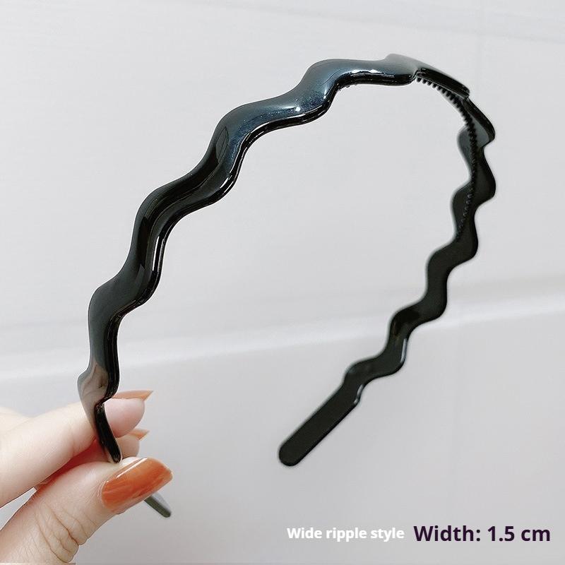 Hairband for Women, Simple and Versatile, Non-slip Hairpin with Teeth for Washing Face and Broken Hair