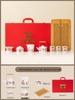 Wedding Tea Set: Bride's Dowry Tray & Teapot Gift for Engagement Celebrations