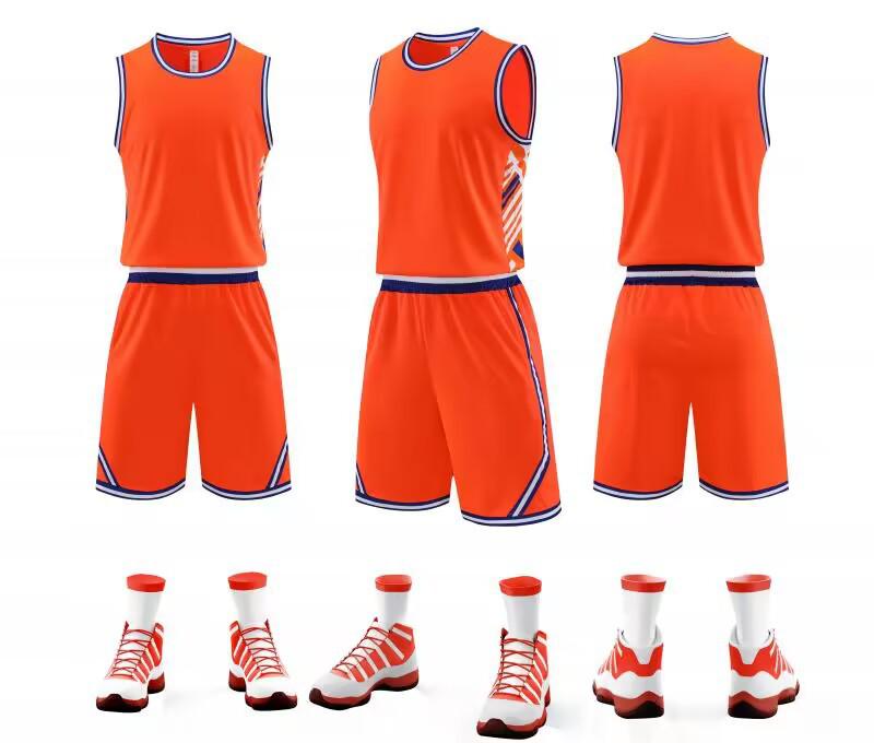 College Student & Children's Basketball Team Uniform Set - Competition & Training Vest