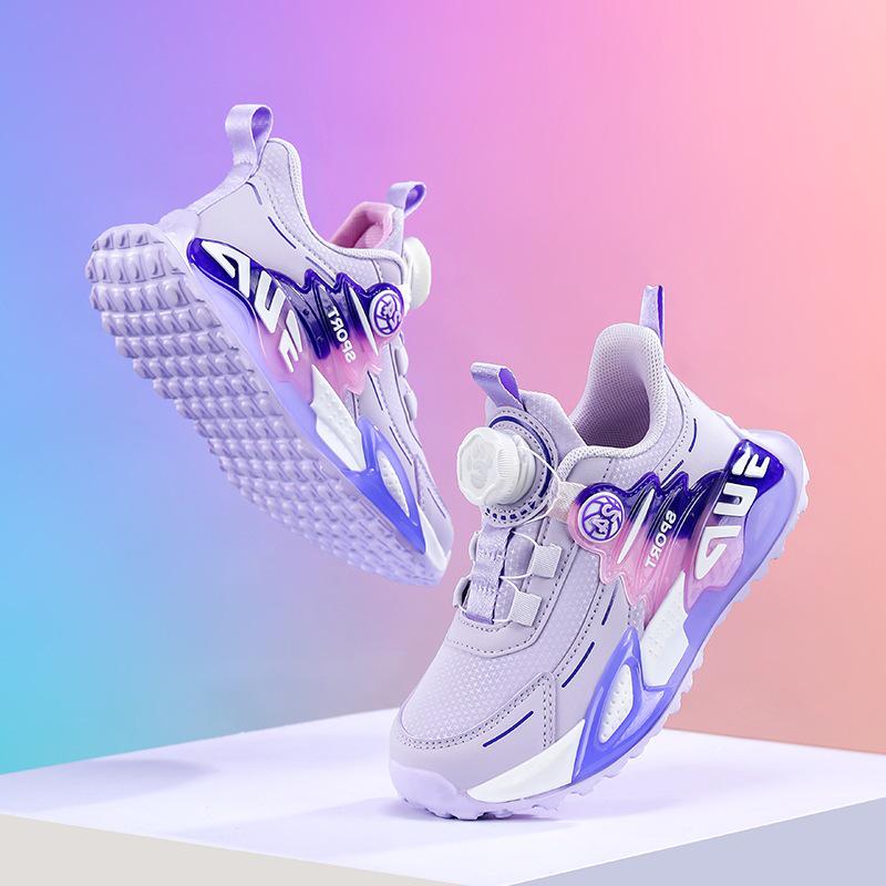 Children’s Lightweight Leather Princess Running Shoes for Girls - 2025 Autumn/Winter Collection