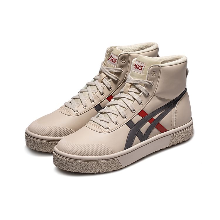 Asics Court Trail Casual Mid-Top Sneakers Unisex Sneakers Light-Gray 1203A180-200