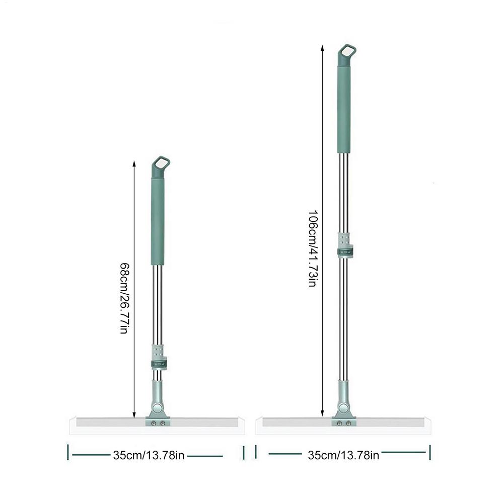 Silicone Scraper Broom Magic Wiper High Place Glass Wiper Floor Mop Household Bathroom Sweeping Water Silicone Scraper Broom Mag