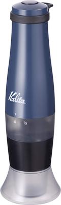 Kalita Coffee Mill Hand Grind Battery Operated Coffee Grinder Smoky Blue Slow G15 #43038