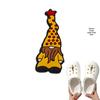 Detachable Christmas Shoe Buckle: PVC Flower Decoration for Hole Shoes