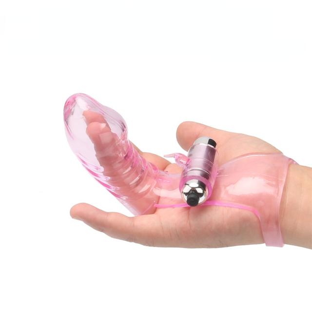 Silicone Finger Sleeve Vibrator G Spot Massager Vibrating Dildo Flirting Vagina Sex Toys for Women Adult Erotic Couples Sexshop