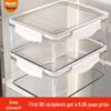 ZISIZ Large Refrigerator Food Storage Container