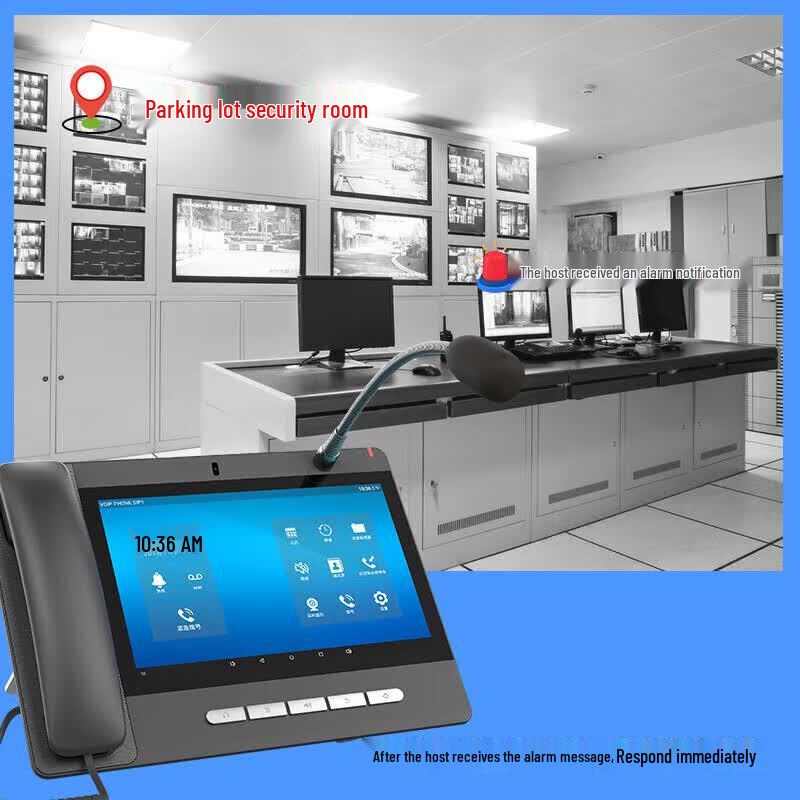 Lailai 10-inch IP Network Intercom Indoor Unit