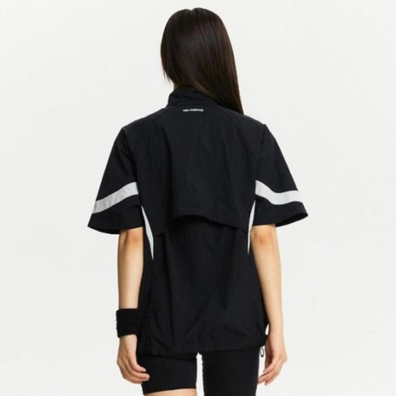 New Balance Windbreaker Short Sleeve Anorak Nbnae22513 19
