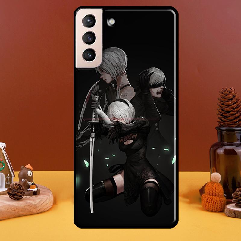 Nier Automata Lunar Tear Art Case For Samsung Galaxy S21 S20 FE Note 20 S22 Ultra Note 10 S8 S9 S10 Plus Phone Cover