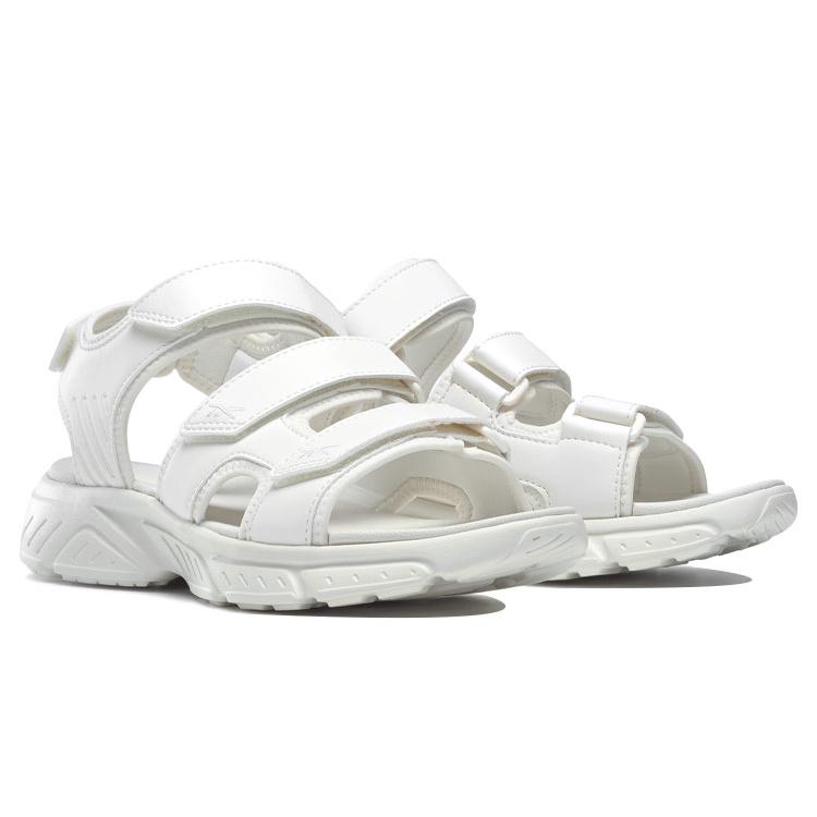 Reebok Hyperium Sandal Velcro Open Toe Flat Heel Sports White Sandals GX7848