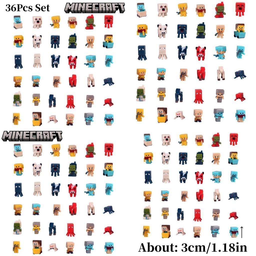 Minecraft Toy Building Blocks Collection Creeper And Ender Dragon Figurines