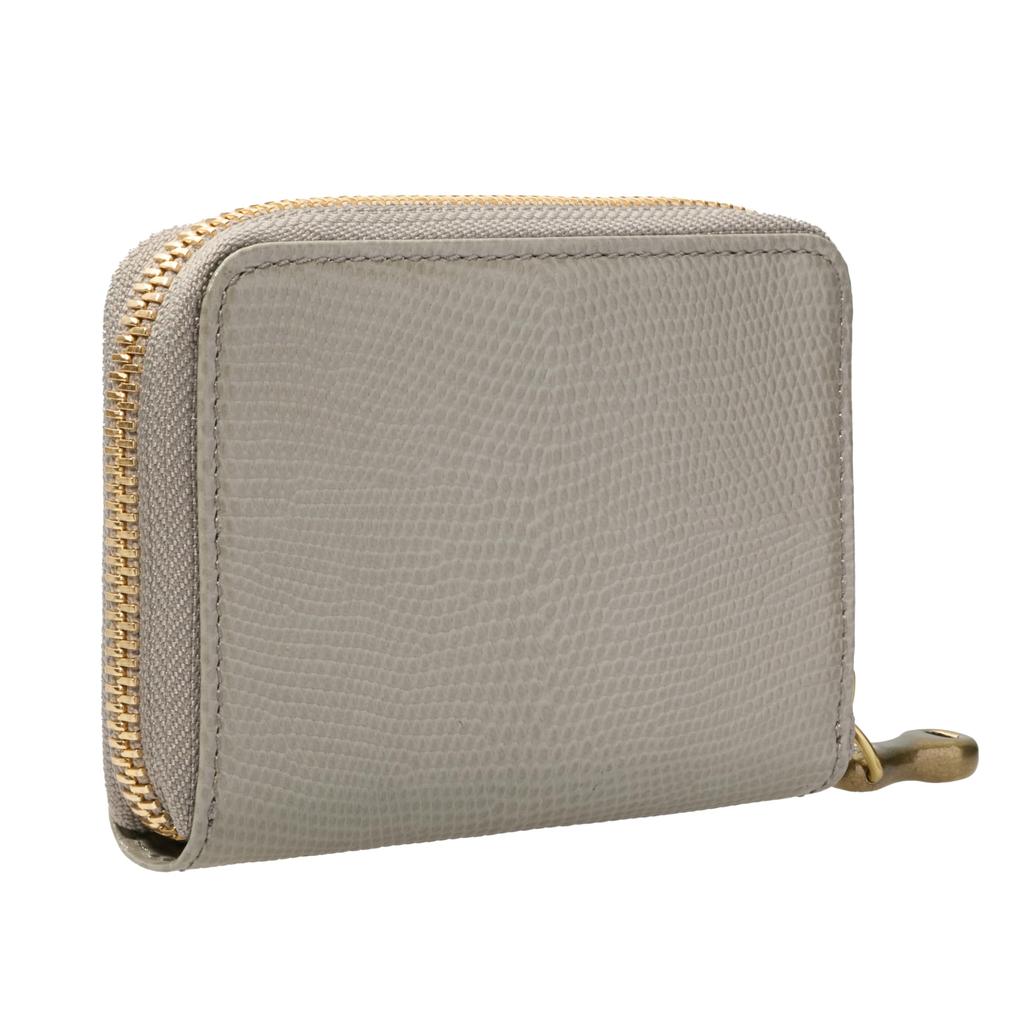 [Toff & Loadstone] Ano Round Zip Card Case Lizard