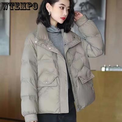 Short Down Jacket for Women In Winter Loose Design Feeling Niche Small Stature Fashionable White Duck Down Jacket for