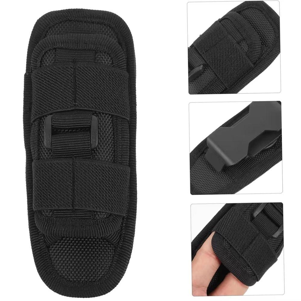 Portable Flashlight Holder Pouch 360 Degree Rotatable Torch Case Flashlight Bag  Survival Kits