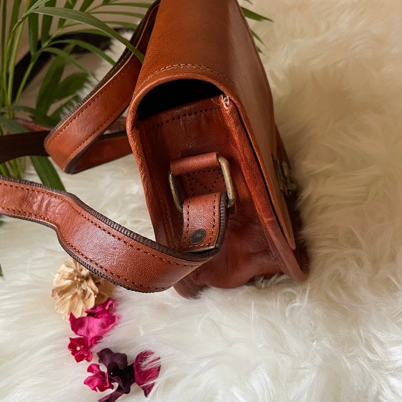 Handmade Leather Purse, Leather Crossbody Bags For Women, Leather Saddle Bag, Purse, Personalized Leather Purse For Women Gift for Her