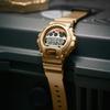 Casio G-SHOCK Men's Resin 200M Water Resistant Shock Resistant Alarm Quartz Watch DW-6900GDA-9