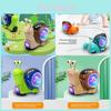 Kids Smart Interactive Snail Toy With Sound And Light Effects For Early Development