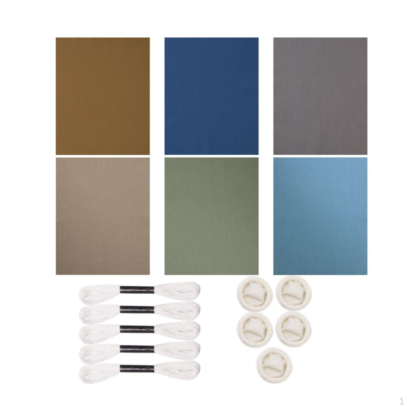 

Стартовый набор для вышивки Сашико Подставки для стаканов Наборы для самостоятельной практики Трафарет для ручной работы