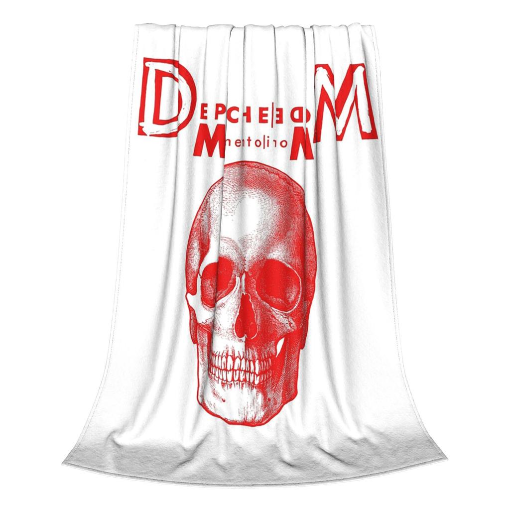 Depeche Cool Mode Heavy Metal Rock Band Decke Warme Fleece Sofa Überwurfdecke für Zuhause Schlafzimmer Outdoor Decken Tagesdecke Steppdecke