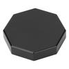 Magnetic Pool Cue Chalk Box Octagonal Mini Portable Billiard Chalk Case Universal for Octagonal Round Chalk Black