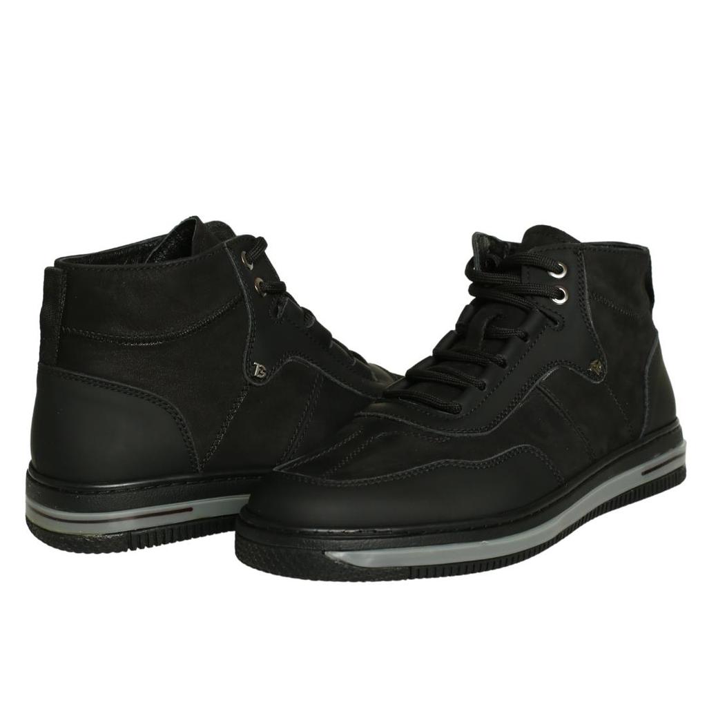 Herren Stiefeletten aus echtem Leder für den Winter