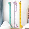 Height Measurement Stickers Wall Stickers Unicorn Dinosaur Giraffe Height Stickers Suitable for And Children's Room Decoration