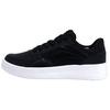 Li Ning Synthetic Leather Slip Resistant Abrasion Resistant Low Top Skateboard Shoes Men's Black White AGCP335-8