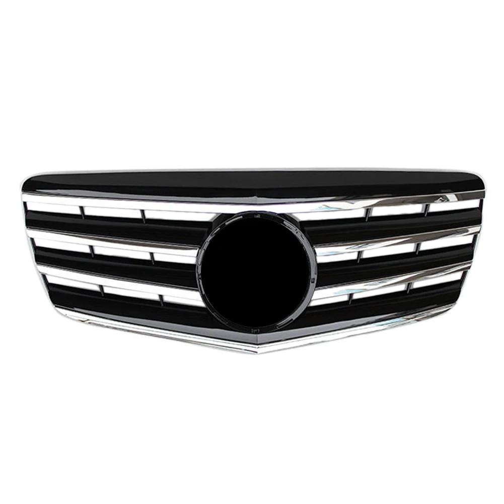 For Mercedes Benz E-Class W211 E350 E320 E280 E500 E550 2007 To 2009 Car Front Bumper Grille Racing Styles Hood Intake Grill