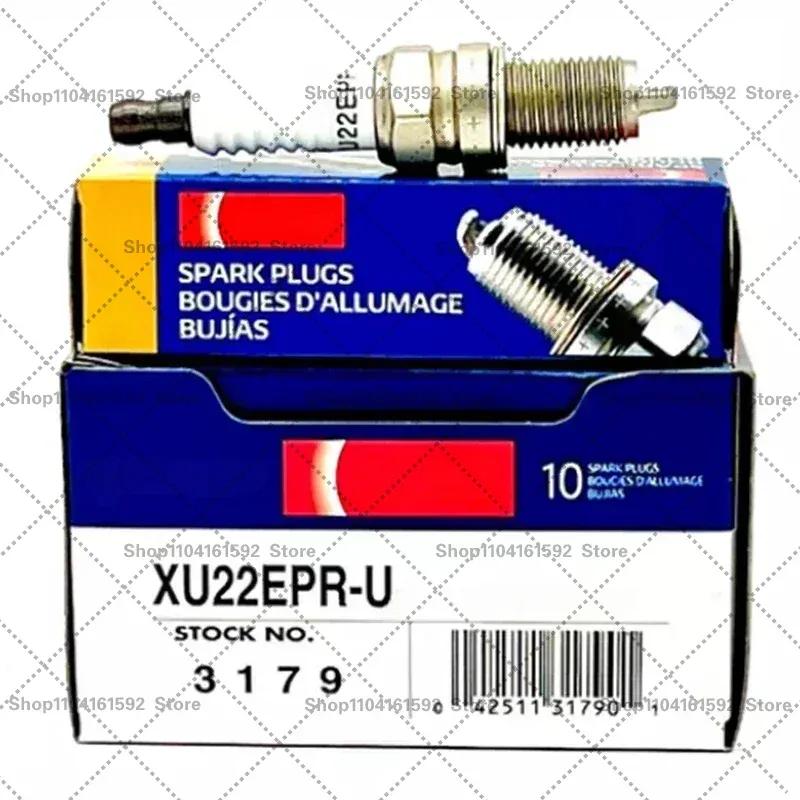 Иридиевая свеча зажигания 3179 XU22EPR-U для Fiat Idea Panda Punto Mitsubishi Pajero Mini Suzuki Alto Lancia Chevrolet Spark Aveo Kalos 4PCS