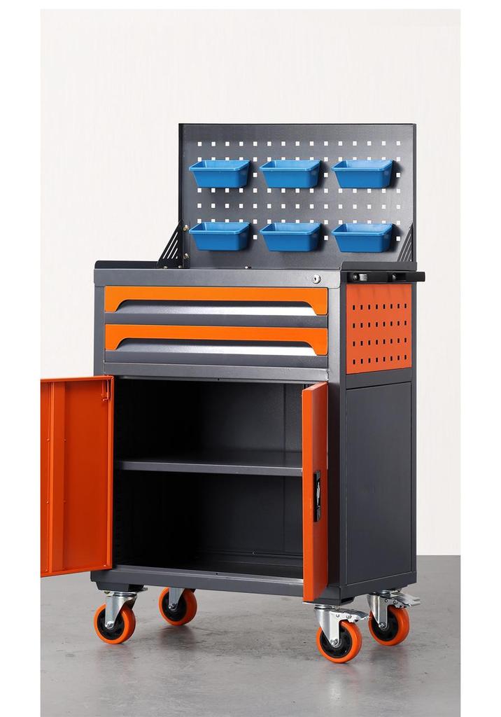 Heavy-Duty Multifunctional Tool Cabinet & Mobile Workbench