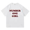 ZX TEE Korean Pop Girl Group Member Rosé T Shirt New Album Number One Girl Same Fashion Top Y2k Harajuku Women's Crew Neck Short Tops