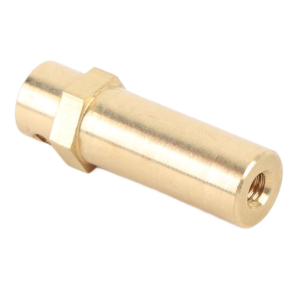 Wellenkupplung 5MM Messing Hochfest Robuste Konstruktion Motorwellenkupplung für Edelstahl U