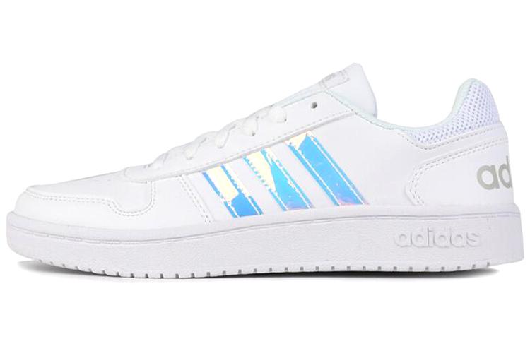 Adidas Hoops 2.0  White Blue Purple  Women s EH3412 36