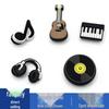 Accessori Fiore per Scarpe Serie Musicale in PVC - Fibbie e Topper per Scarpe Carini e Versatili