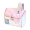 Waterproof Dopamine Color Makeup Bag House Shape Portable Travel Storage Bag Large Capacity Cosmetic Bag Cosmetic Storage