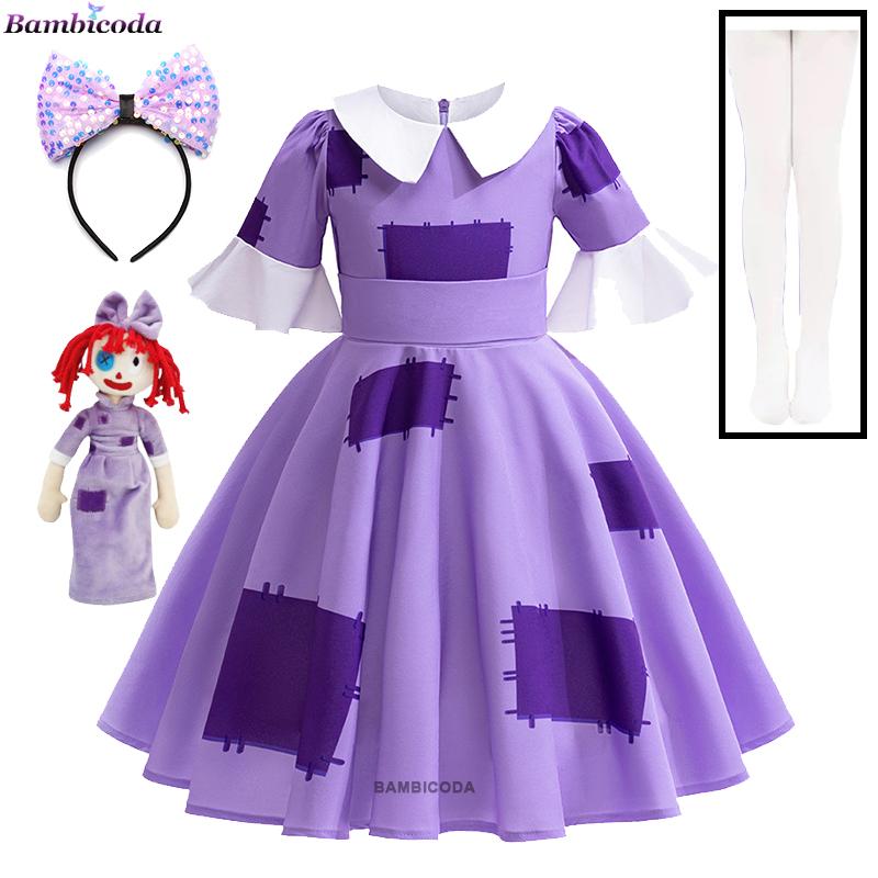 Anime Pomni Úžasný digitální cirkus Cosplay Kostým Kombinéza Halloweenský oblek Purimový kostým Kreslený Cosplay