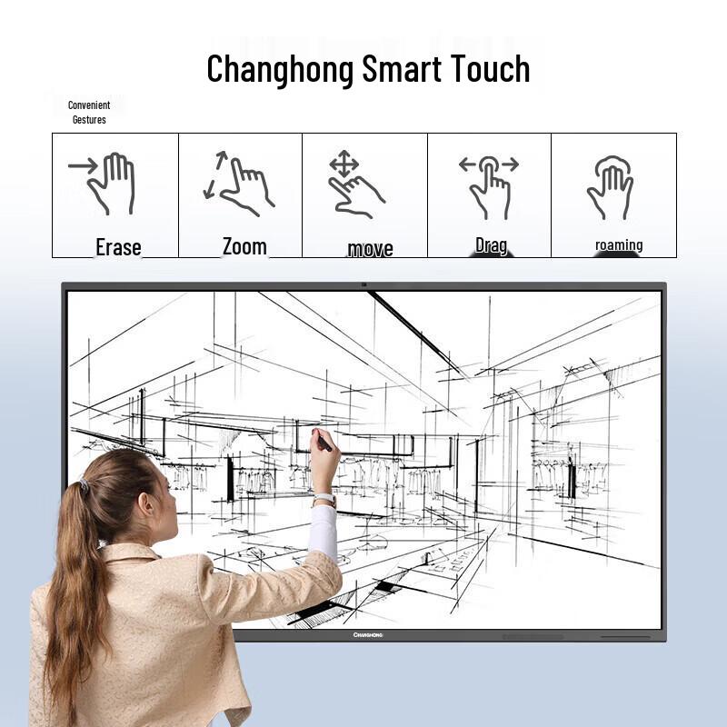 CHANGHONG 55-inch Dual System Conference Tablet (CN version)
