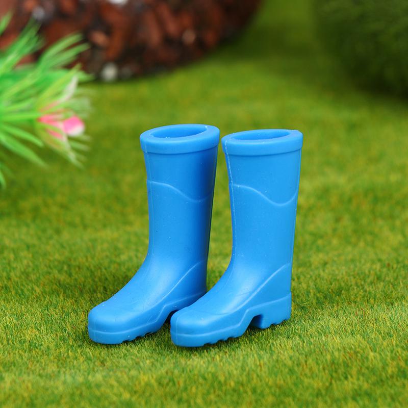 1:12 Skala Domek dla lalek Miniaturowe Gumowe Kalosze Dekoracja Lalki Akcesoria