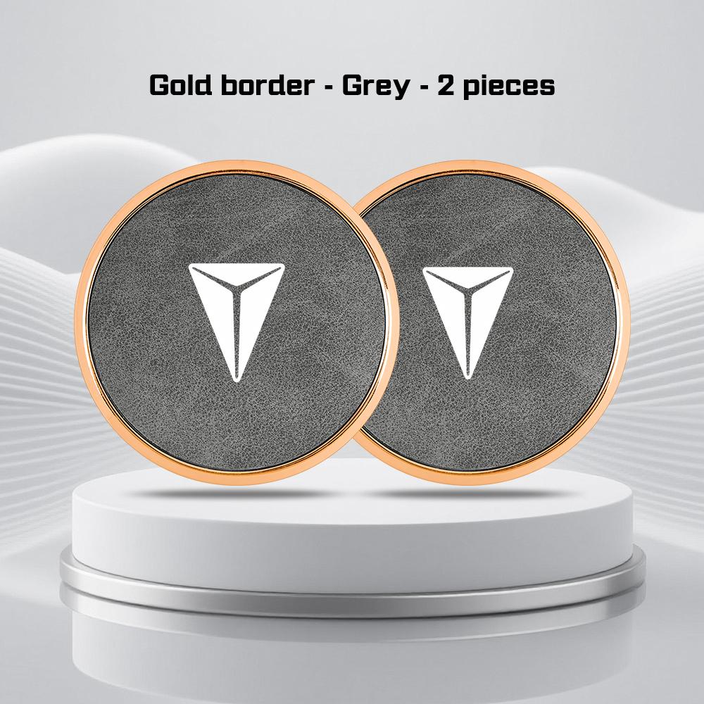 2026 Universal Car Cup Holder Coaster Anti-slip Water-proof Cup Mat For Changan Deepal S7 S07 SL03 S05 G318 S09 Car Accessories