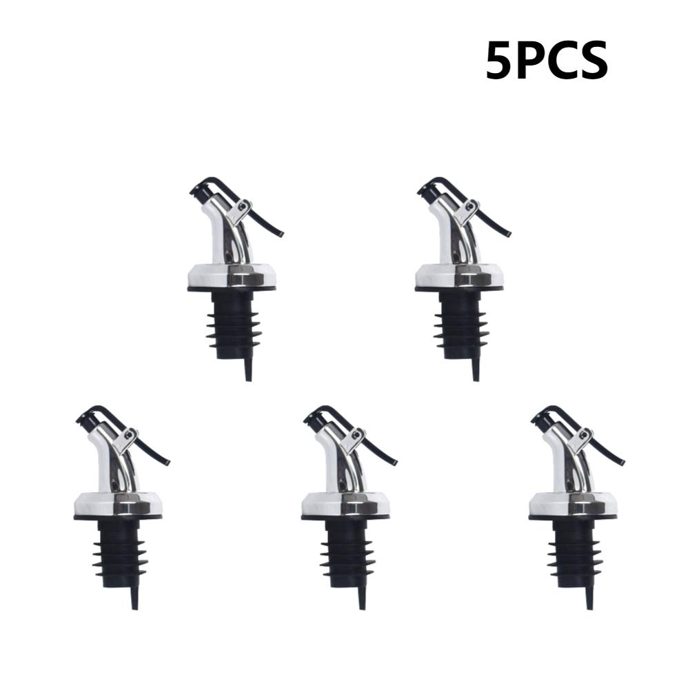 Oil and Vinegar Dispenser Pour Spouts Leak-proof Seasoning Bottle Stopper Ergonomic Multifunctional Suitable for Most Bottles