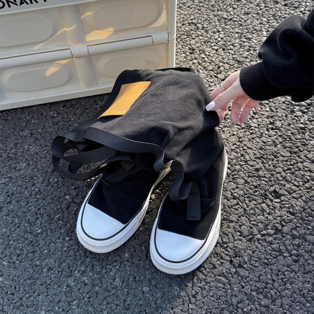 Women Boots New High Top Canvas Shoes Women Fashion High Quality Trouser Barrel Stacking Boot Breathable Comfort Shoes for Women