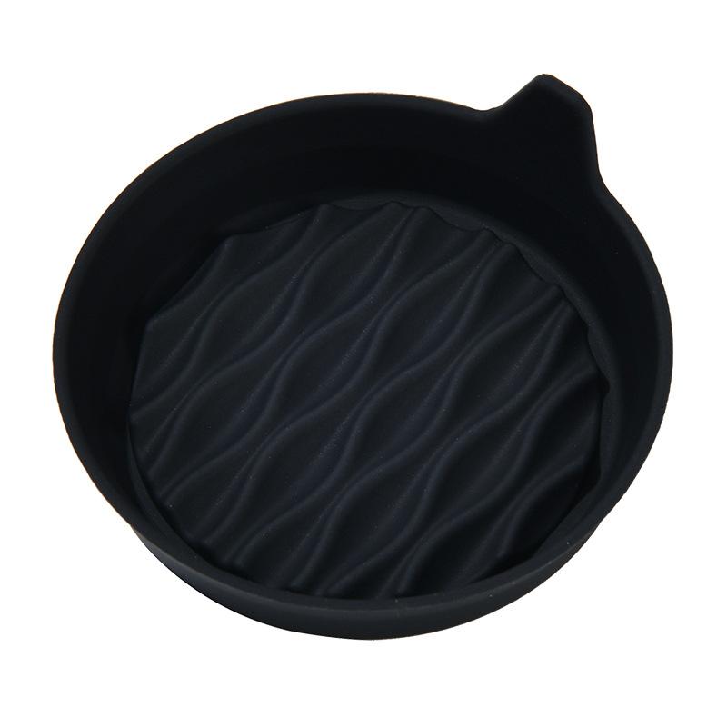 Wavy Car Cup Holder Coaster Silicone Cup Holder Insert Universal Non-Slip Cup Holders Auto Accessories Interior Silent Cup Pad